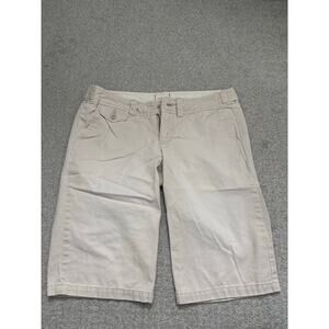 Y2K Abercrombie & Fitch Khaki Bermuda Shorts size 4